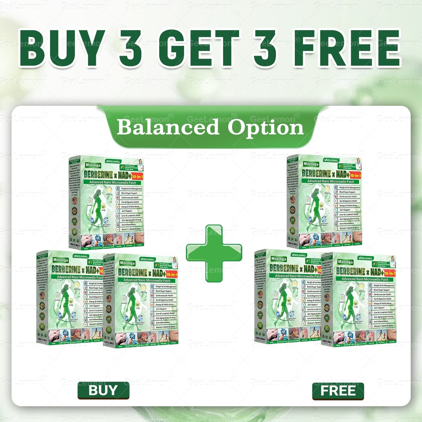 ✅𝐆𝐞𝐞𝐋𝐞𝐦𝐨𝐧® 𝐌𝐨𝐫𝐢𝗻𝗴𝗮 · 𝐁𝐞𝐫𝐛𝗲𝗿𝗶𝗻𝗲 × 𝗡𝗔𝗗+ 𝟏𝟎 𝐢𝐧 𝟏 𝐀𝐝𝐯𝐚𝐧𝐜𝐞𝐝 𝗡𝗮𝗻𝗼 𝗠𝗶𝗰𝗿𝗼𝗻𝐞𝐞𝐝𝐥𝐞 𝐏𝐚𝐭𝗰𝗵👩‍⚕️👩‍⚕️(Just once a day, visible changes in 7 days) ✅ For obesity, loose skin, diabetes, and more.